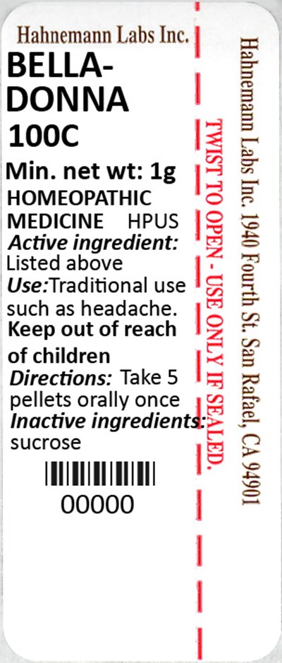 Belladonna 100C 1g - Belladonna 100C 1g